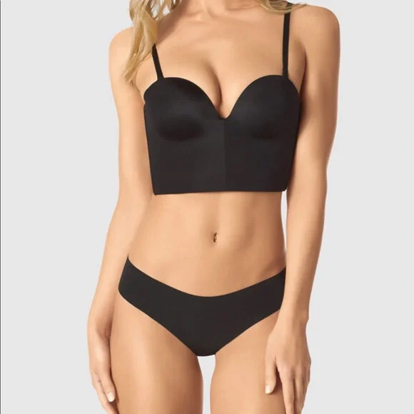 Low rise 2024 strapless bra